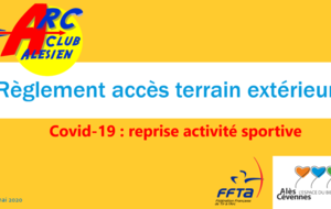 Reprise activité tir à l'arc