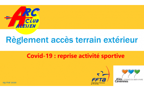 Reprise activité tir à l'arc